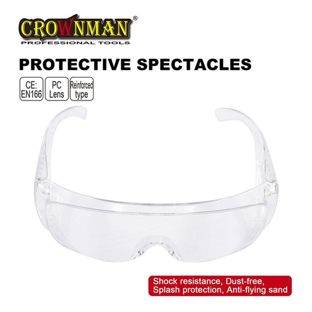 Óculos de proteção transparentes