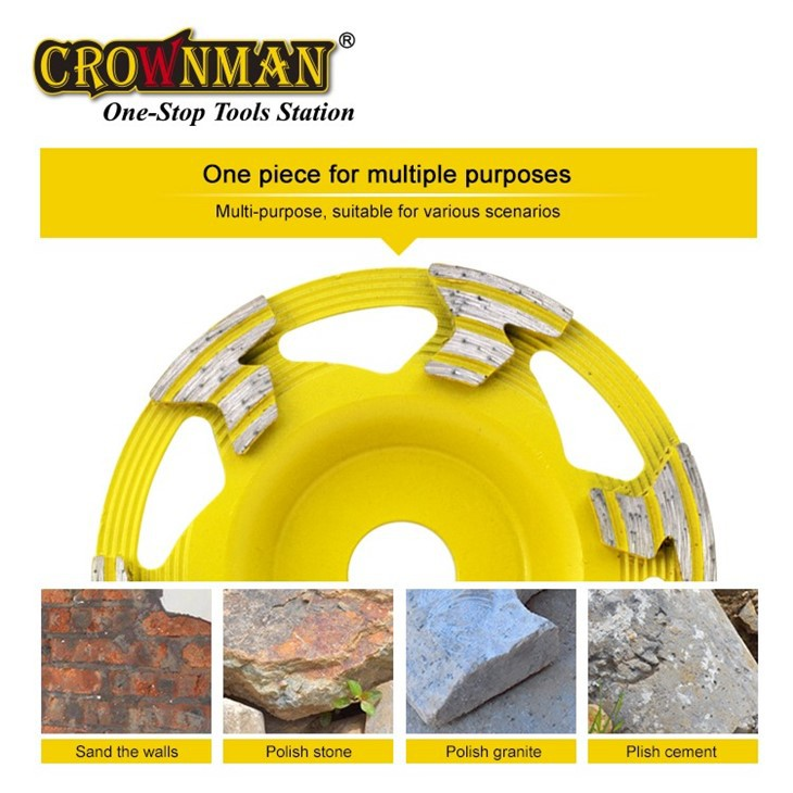 Rebolo de copo de diamante CROWNMAN