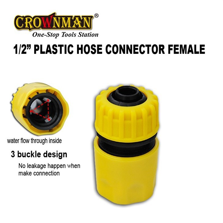 Conector de mangueira de plástico
