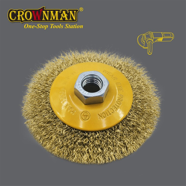 Roda de fio de aço circular paralela CROWNMAN