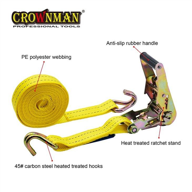 Amarração de catraca CROWNMAN, corda de amarração de catraca, corda de catraca