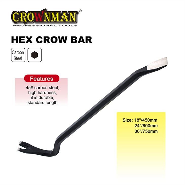 Barra de corvo hexagonal CROWNMAN