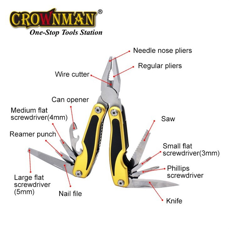 Alicate multiuso CROWNMAN