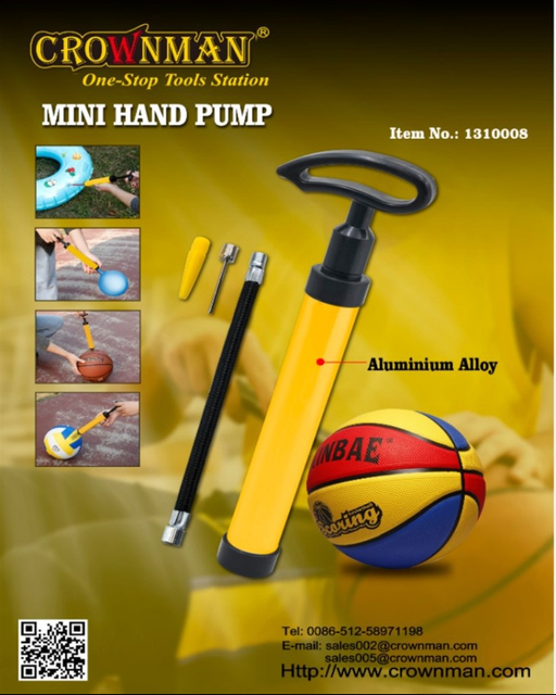 Mini bomba de ar manual