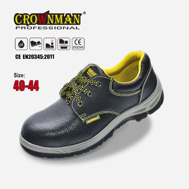 Sapatos de segurança de couro
