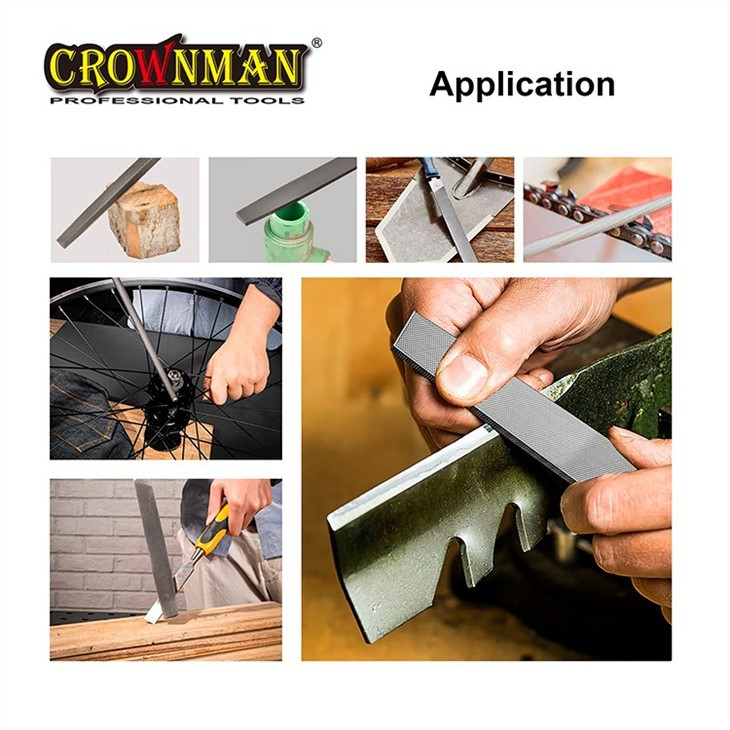 Limas de aço para ferramentas manuais CROWNMAN