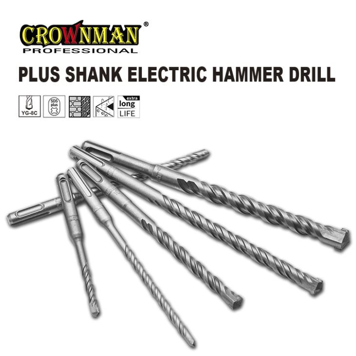 Broca de martelo elétrico Plus Shank
