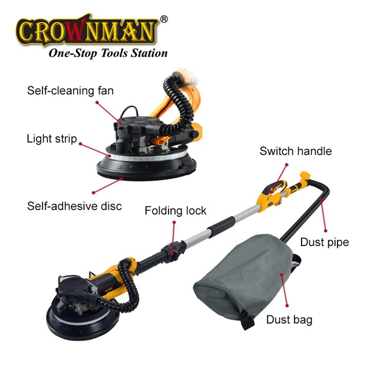 Lixadeira de drywall CROWNMAN