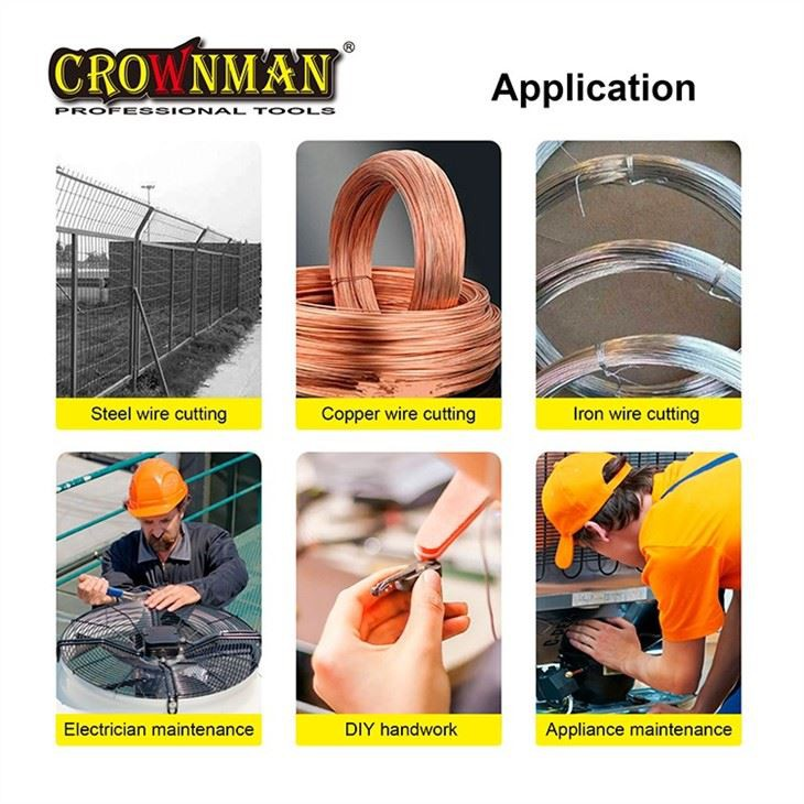 Alicate combinado de ferramentas manuais CROWNMAN