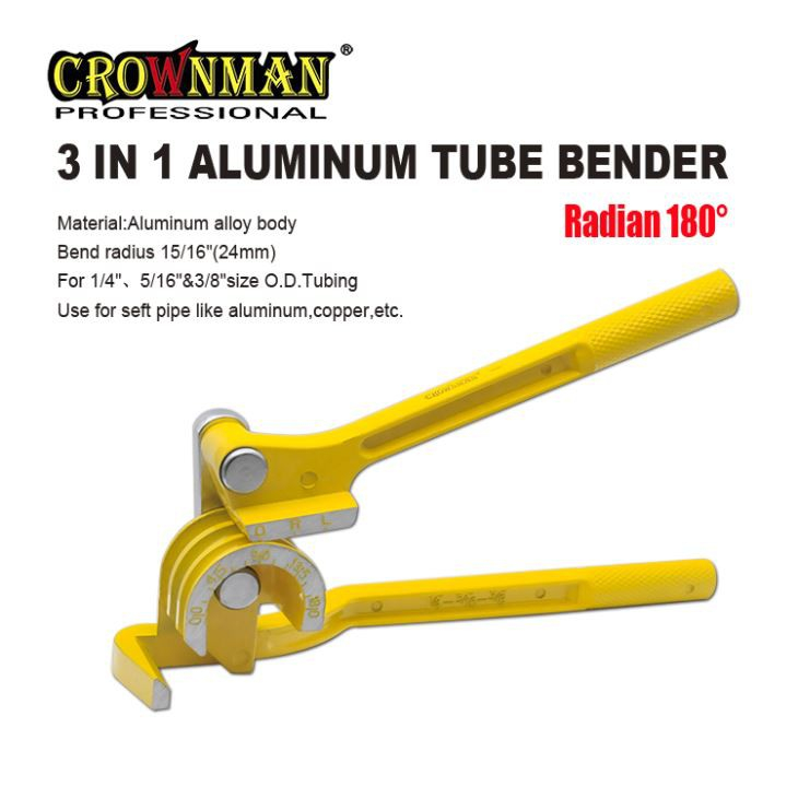 Dobrador de tubo manual 3 em 1