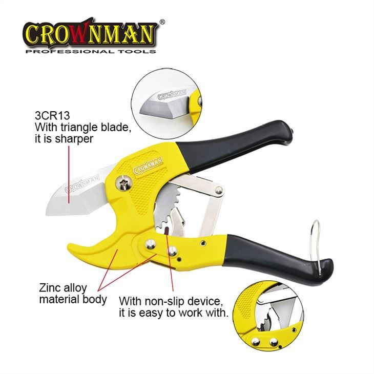 Cortador de tubos de PVC CROWNMAN