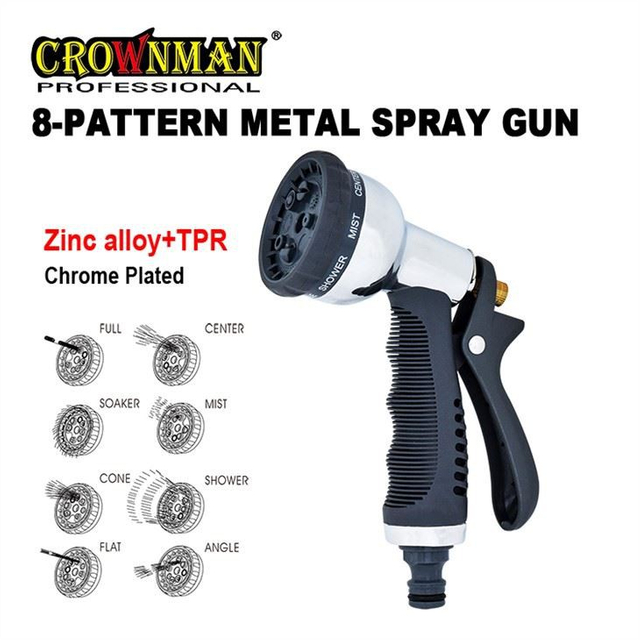 Pistola de pulverização de metal multipadrão