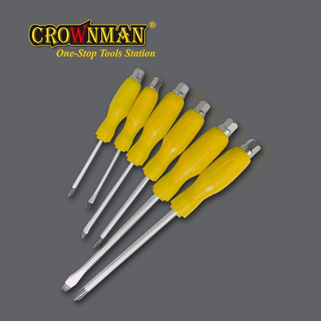 Conjunto de chave de fenda 6PCS GO-Through