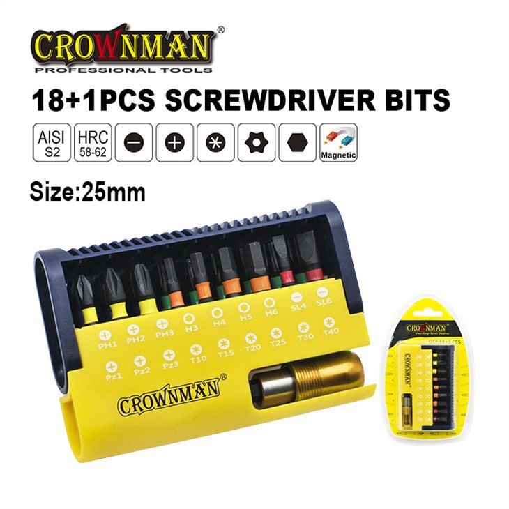 CONJUNTO de bits de chave de fenda 18PCS