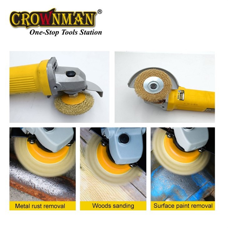 Roda de fio de aço circular paralela CROWNMAN