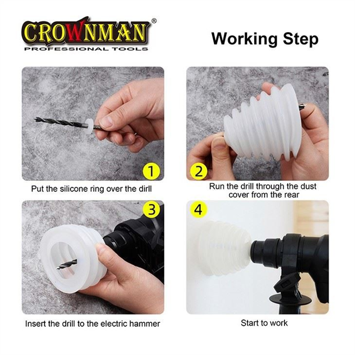Coletor de pó de perfuração CROWNMAN