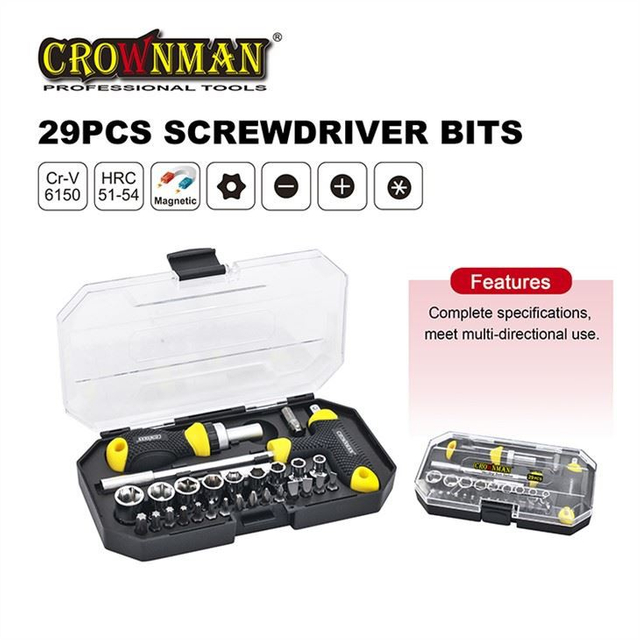 CONJUNTO de bits de chave de fenda 29PCS