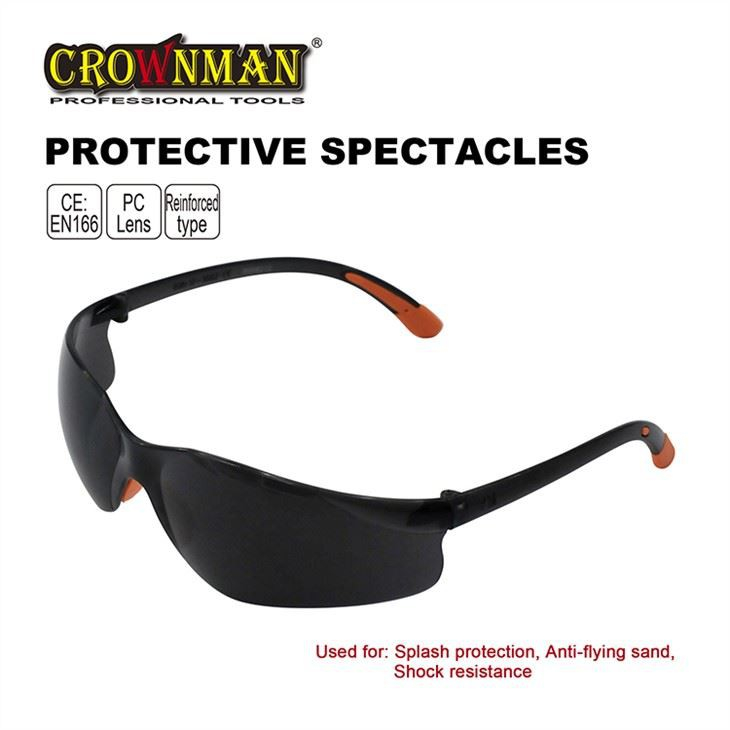 Óculos de proteção de cor escura