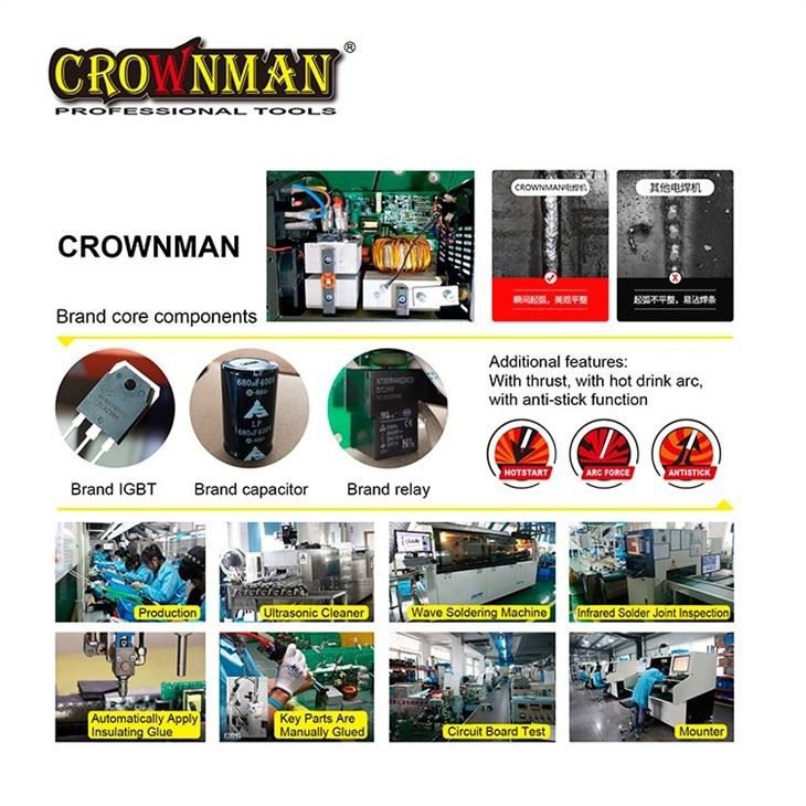 Máquina de solda CROWNMAN MMA