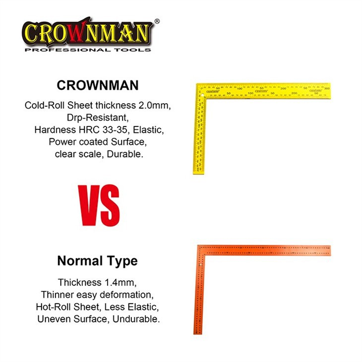 Quadrado angular CROWNMAN