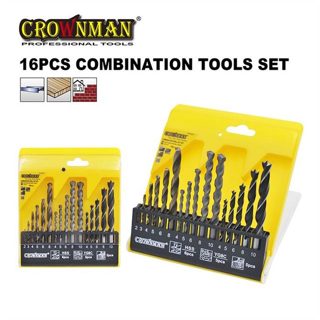 Conjunto de broca combinada 16PCS