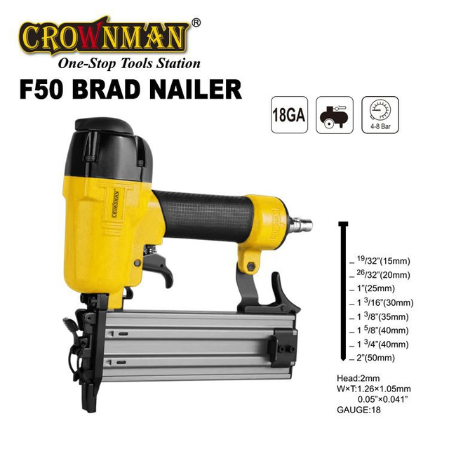 Pregador CROWNMAN F50 Air Brad