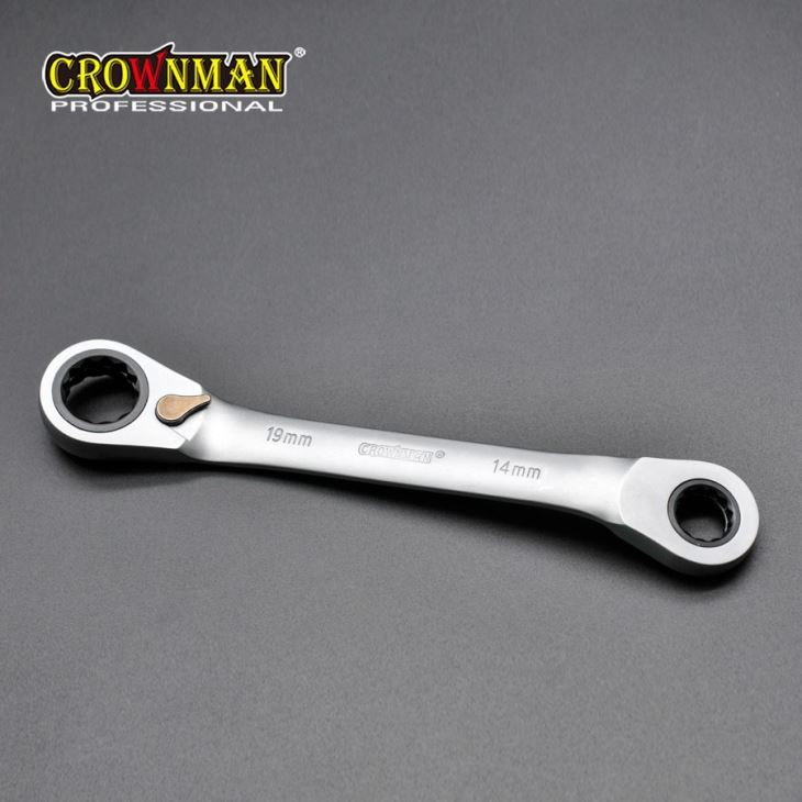 Conjunto de soquete universal de catraca de cabeça dupla 13 em 1