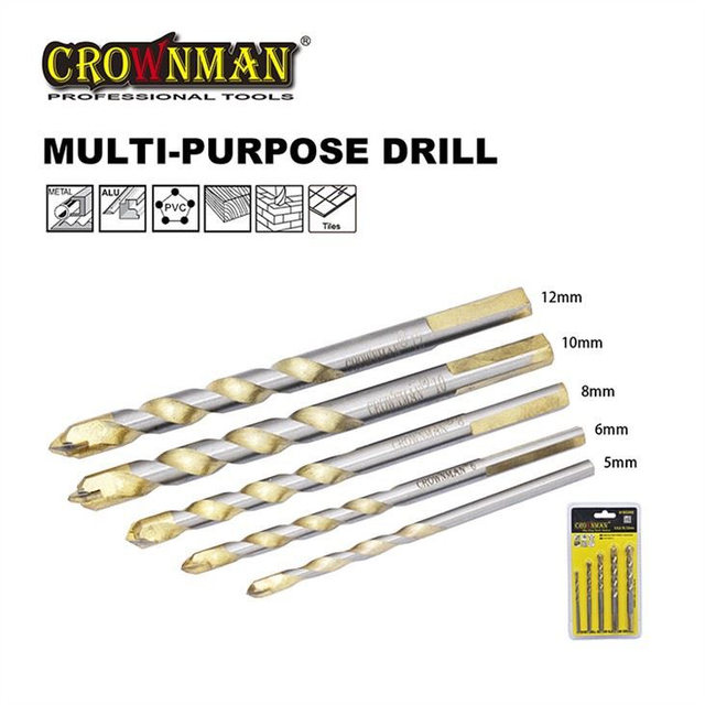 CONJUNTO de broca multiuso 5PCS