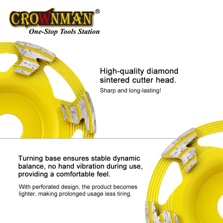 Rebolo de copo de diamante CROWNMAN